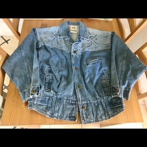 Bohemian west + Wilde travels jean jacket